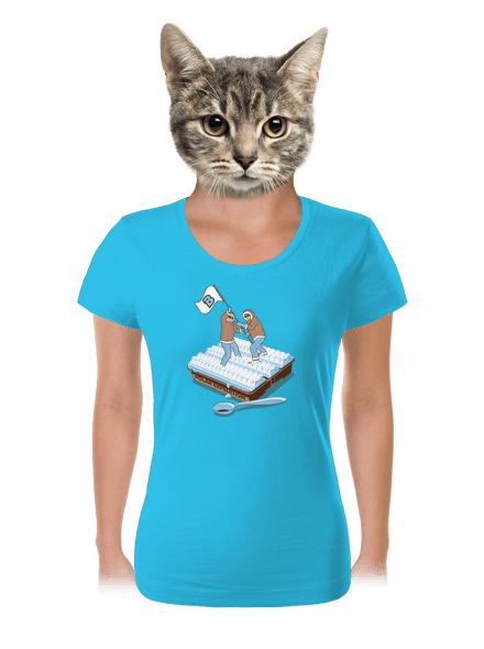 Sarki expedíció női póló Blue Atol