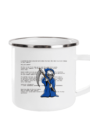 Kék halál pléhbögre White