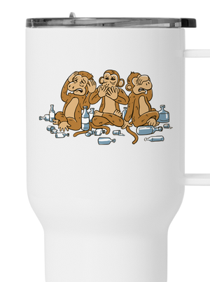 Majom trió termosz bögre White