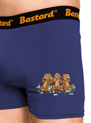 Majom trió boxeralsó Blue Navy