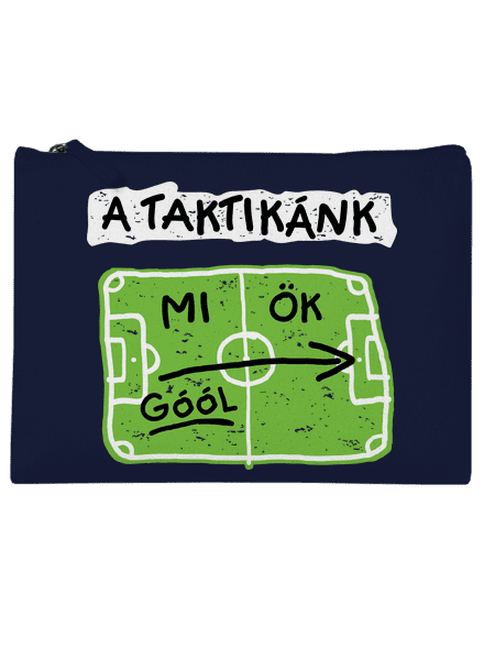 A futballtaktikánk kis táska French Navy