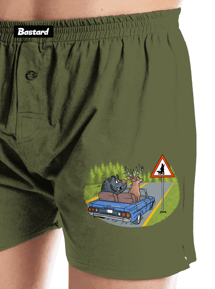 Vadász férfi alsó nadrág Khaki