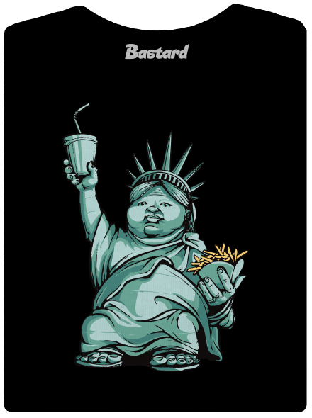 Amerikai bálvány női póló Black