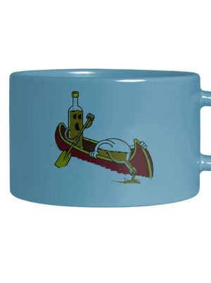 Rumivók macaron bögre Blue Macaron