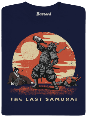 The last samurai férfi póló Navy