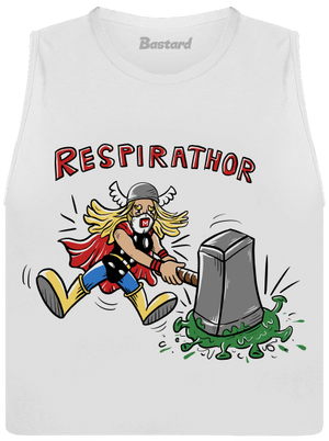 Respirathor női bővített trikó White