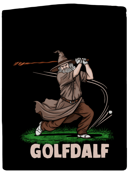 Golfdalf cipzáras női pulóver Black