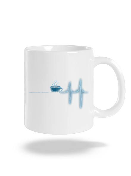 Coffee help hagyományos bögre White