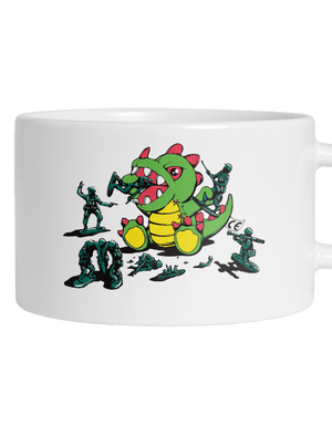 Játékok macaron bögre White