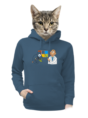 női kenguruzsebes pulóver