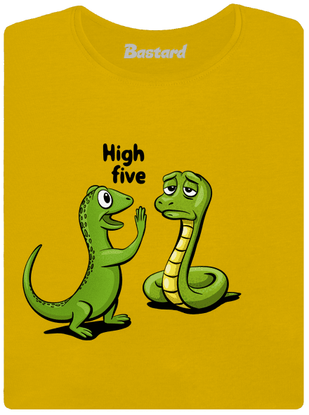 High Five női póló Yellow