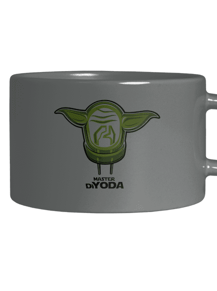 Master DiYoda macaron bögre Grey Macaron
