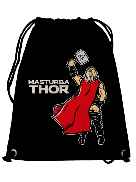 Masturbathor hátizsák Black