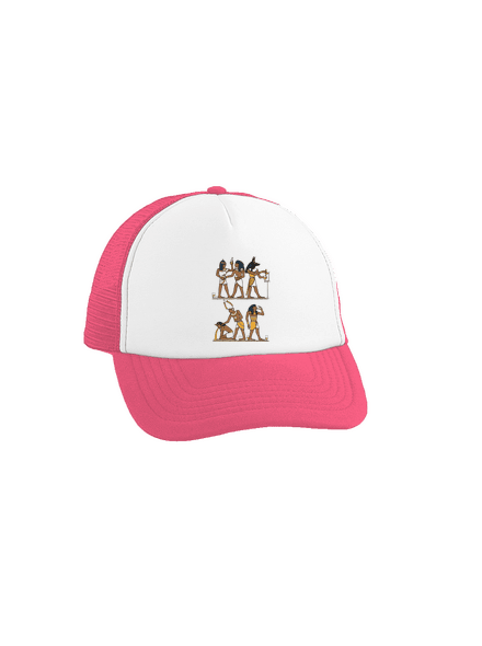 Egyiptomi parti teherautós sapka Fluorescent Pink cap