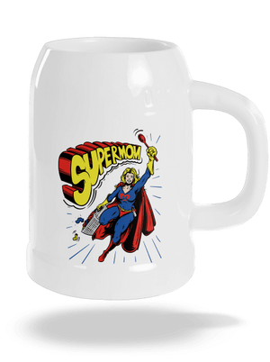 Supermom söröskorsó White