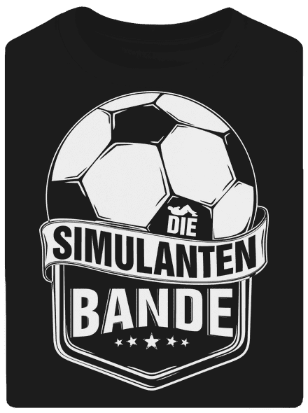 Simulanten bande unisex túlméretezett póló Black