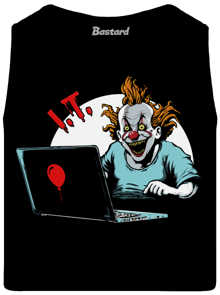 I.T. Clown férfi trikó Black