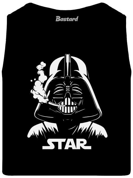 Darth Star férfi trikó Black