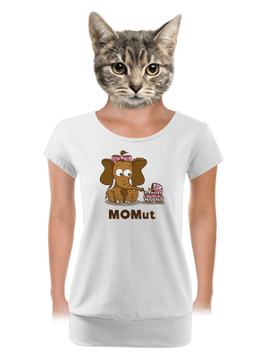 női póló elasztikus alsó szegéllyel