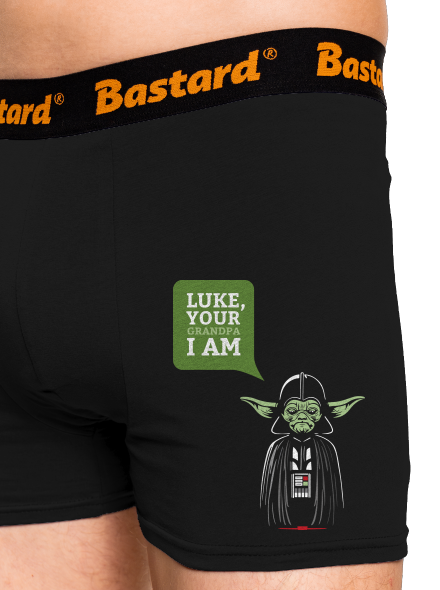 Mr. Yoda: Your grandpa I am boxeralsó Black