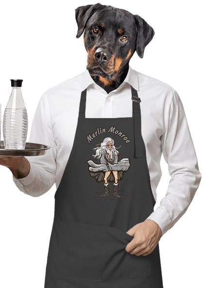 Merlin Monroe	 kötény Dark Grey