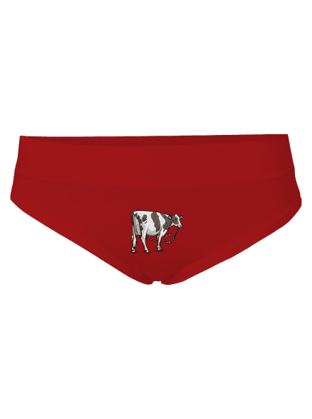 Cow drink női bugyik Red Mal