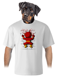 unisex túlméretezett póló