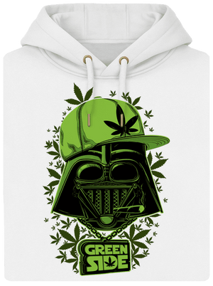 Green side unisex prémium pulóver Snowwhite
