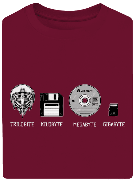 Trilobite unisex túlméretezett póló Garner
