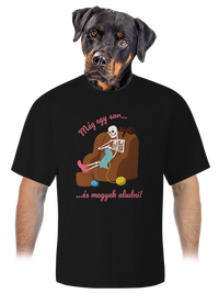 unisex túlméretezett póló