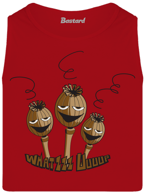 Mák férfi trikó Red