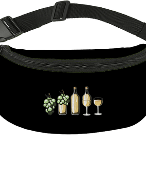 A fehérbor evolúciója övtáska Black