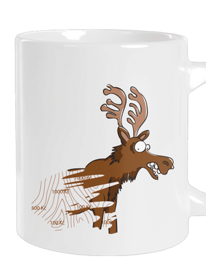 Kaparós sorsjegy nagy bögre White