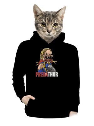női kenguruzsebes pulóver