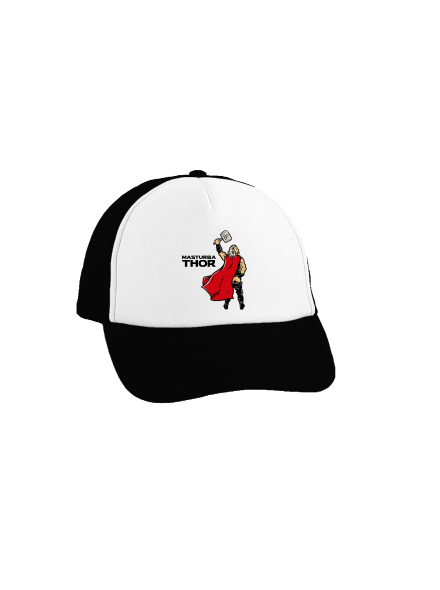 Masturbathor teherautós sapka Black cap