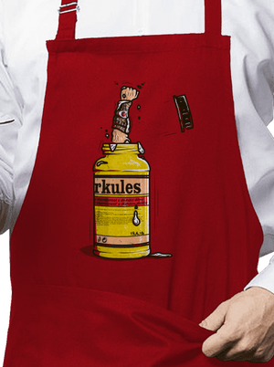 Herkules kötény Red