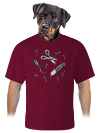 unisex túlméretezett póló