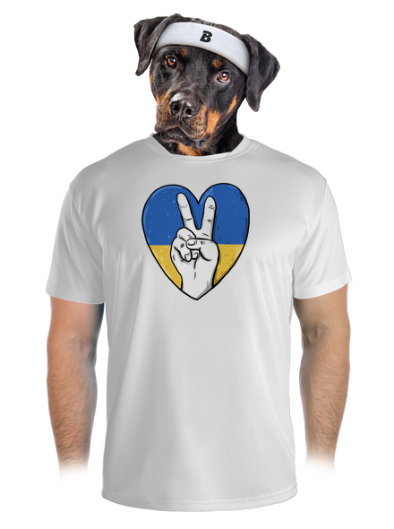  férfi sportpóló White