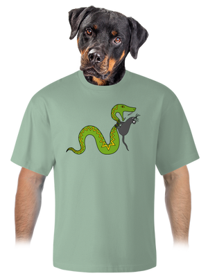 unisex túlméretezett póló