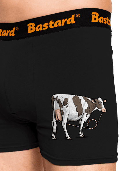 Cow drink boxeralsó Black