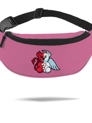 Angyal vagy ördög övtáska True Pink