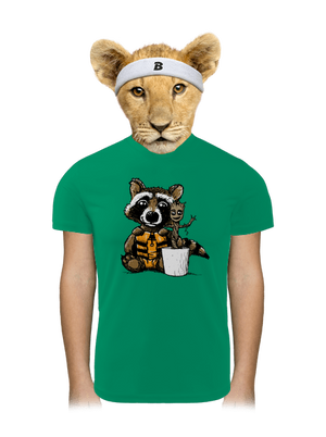 A galaxis őrzői gyerek sport póló Kelly Green Mal