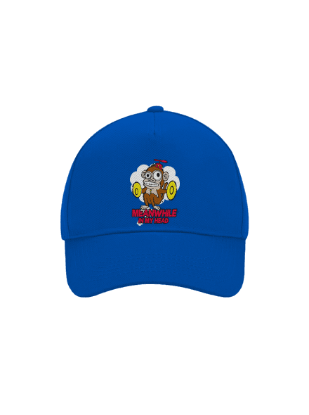 Monkey in my head baseballsapka Bright Royal