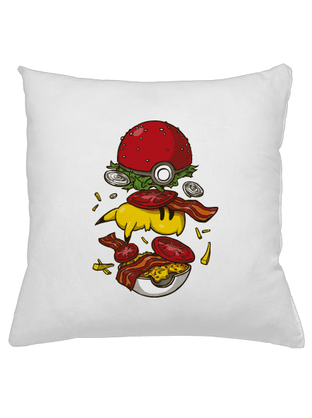 Pokémon burger párna White
