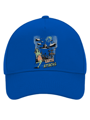 A Föld támad baseballsapka Bright Royal