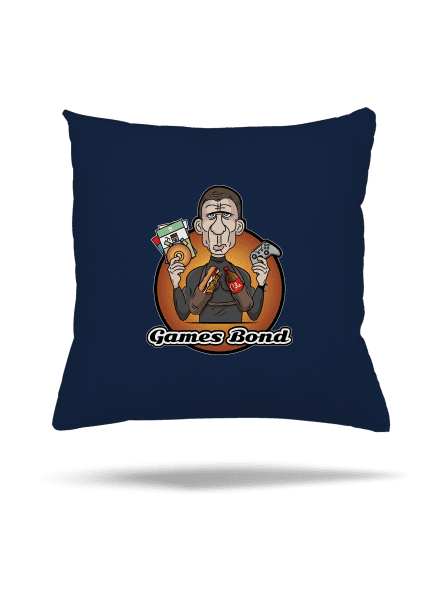 Games Bond párna Dark Navy