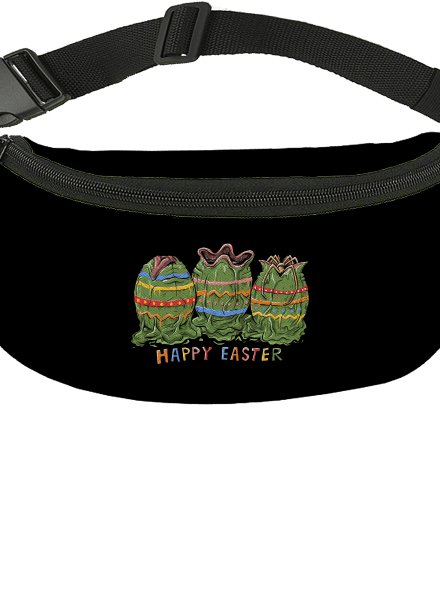 Happy easter övtáska Black