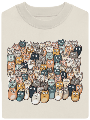 Találd meg az ördögöt unisex crewneck Off White