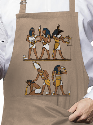 Egyiptomi parti kötény bézs - Rope