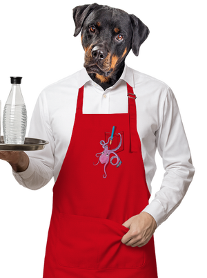 Egyszerűen imádja a tintát kötény Red